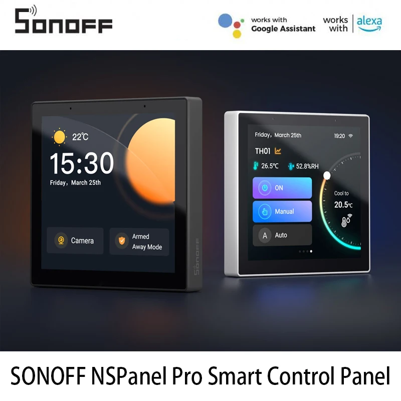 Sonoff Nspanel Pro Smart Home Pannello Di Controllo Smart Scene Interruttore A Parete Eu/ Us Smart Home Termostato Display Wok Con Alexa