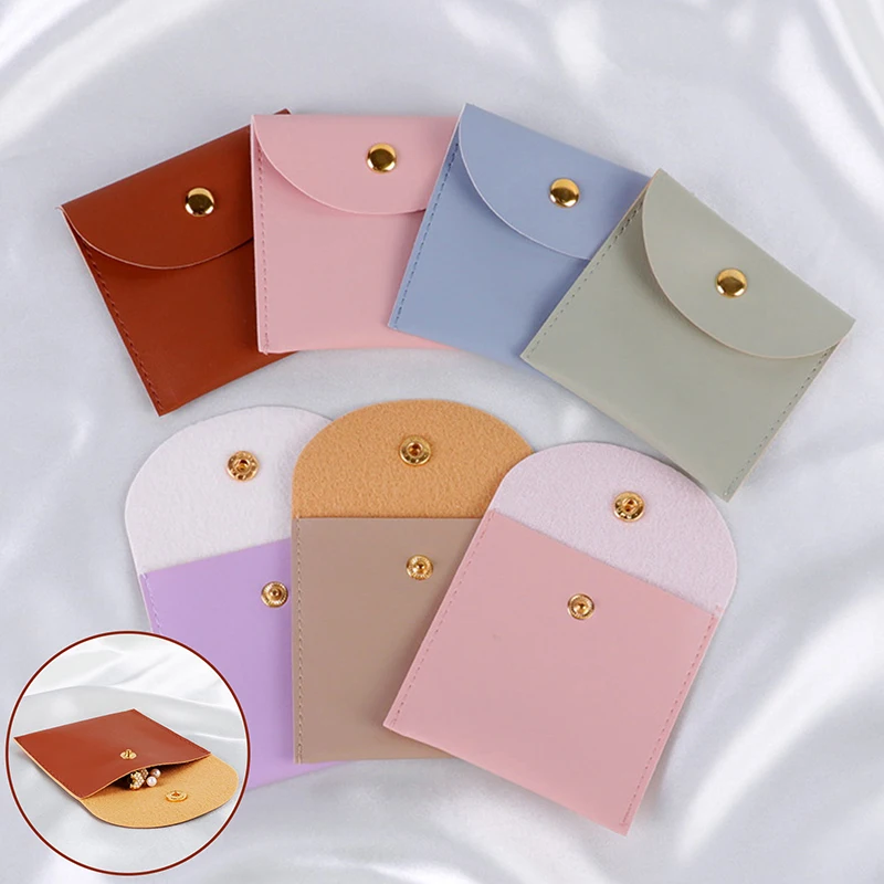Pure Color Short Coin Purse Waterproof Large Capacity Jewelry Packaging Bag Money Bag Storage Bag Mini PU Leather Wallet 2 Pure Color Short Coin Purse Waterproof Large Capacity Jewelry Packaging Bag Money Bag Storage Bag Mini PU Leather Wallet 2