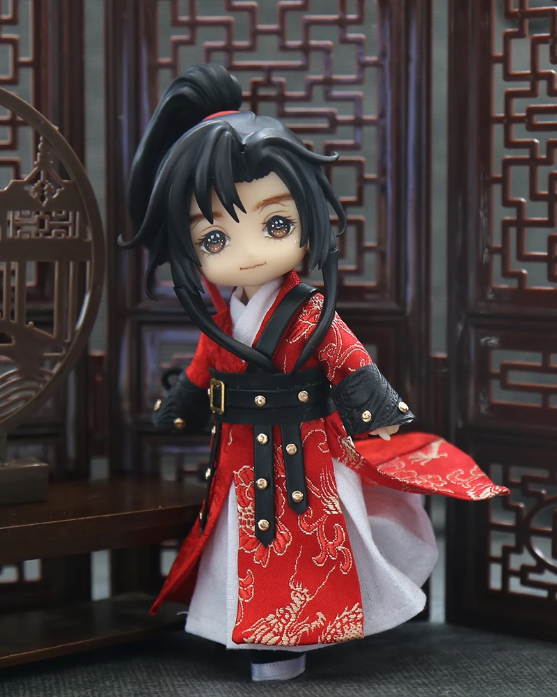 Ob11 Suki Clothes Doll Hero Ancient Costume Cosplay Swordsman For Nendoroids, Penny, Molly, Ymy, Gsc, Ufdoll, 1/12bjd Doll 2