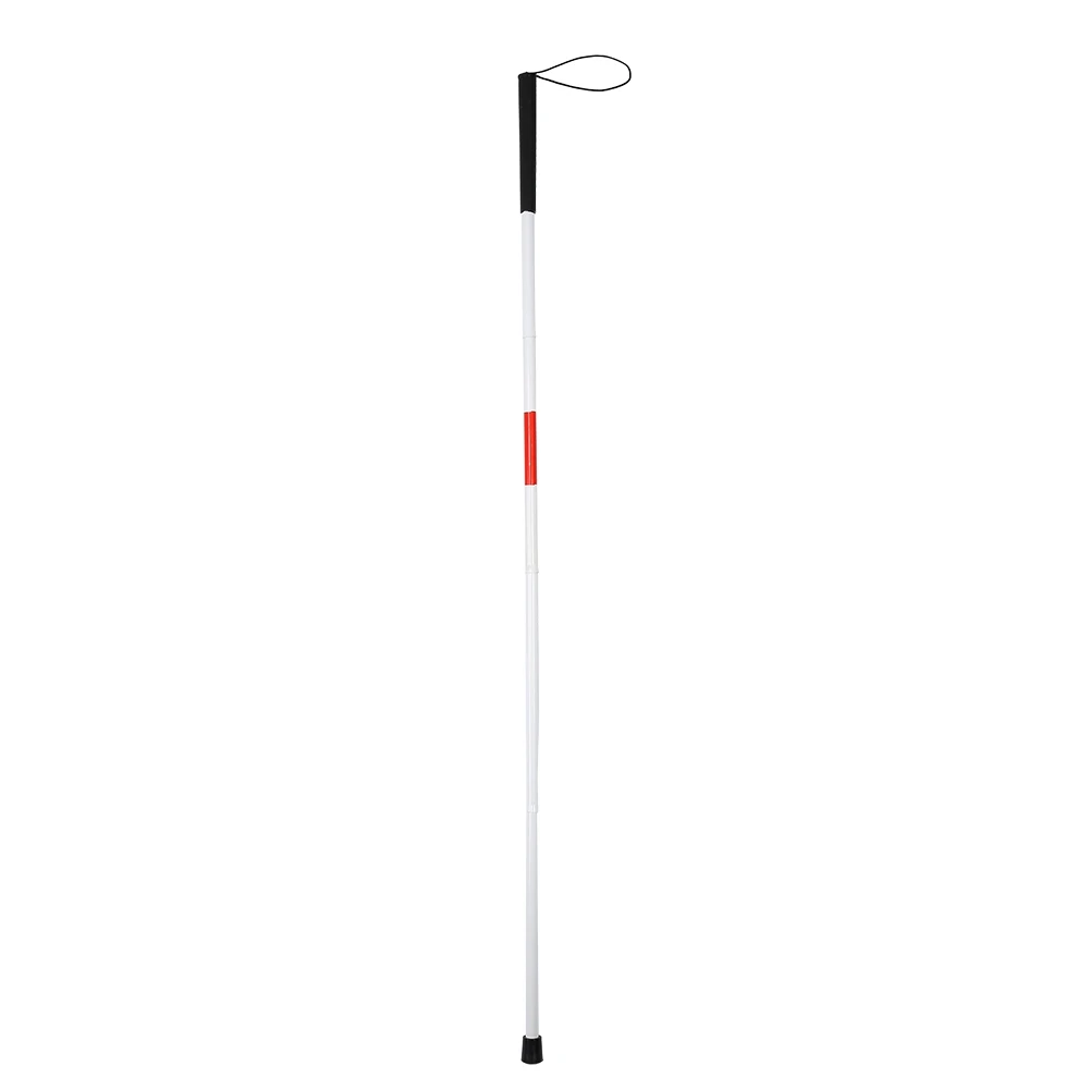 Walking Cane Foldable Walking Stick Reflective Cane Crutch Portable Anti Shock Blind People Folding Cane