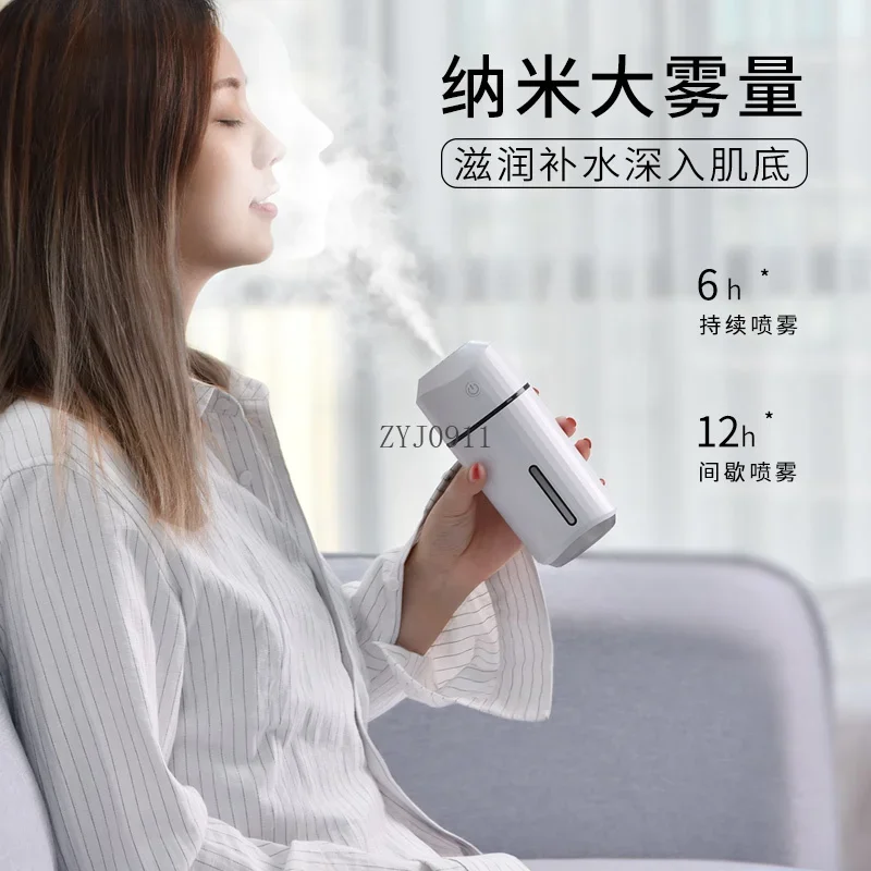 *Car humidifier spray ambient light Car aromatherapy Wireless air purification Perfume atomization to remove odor
