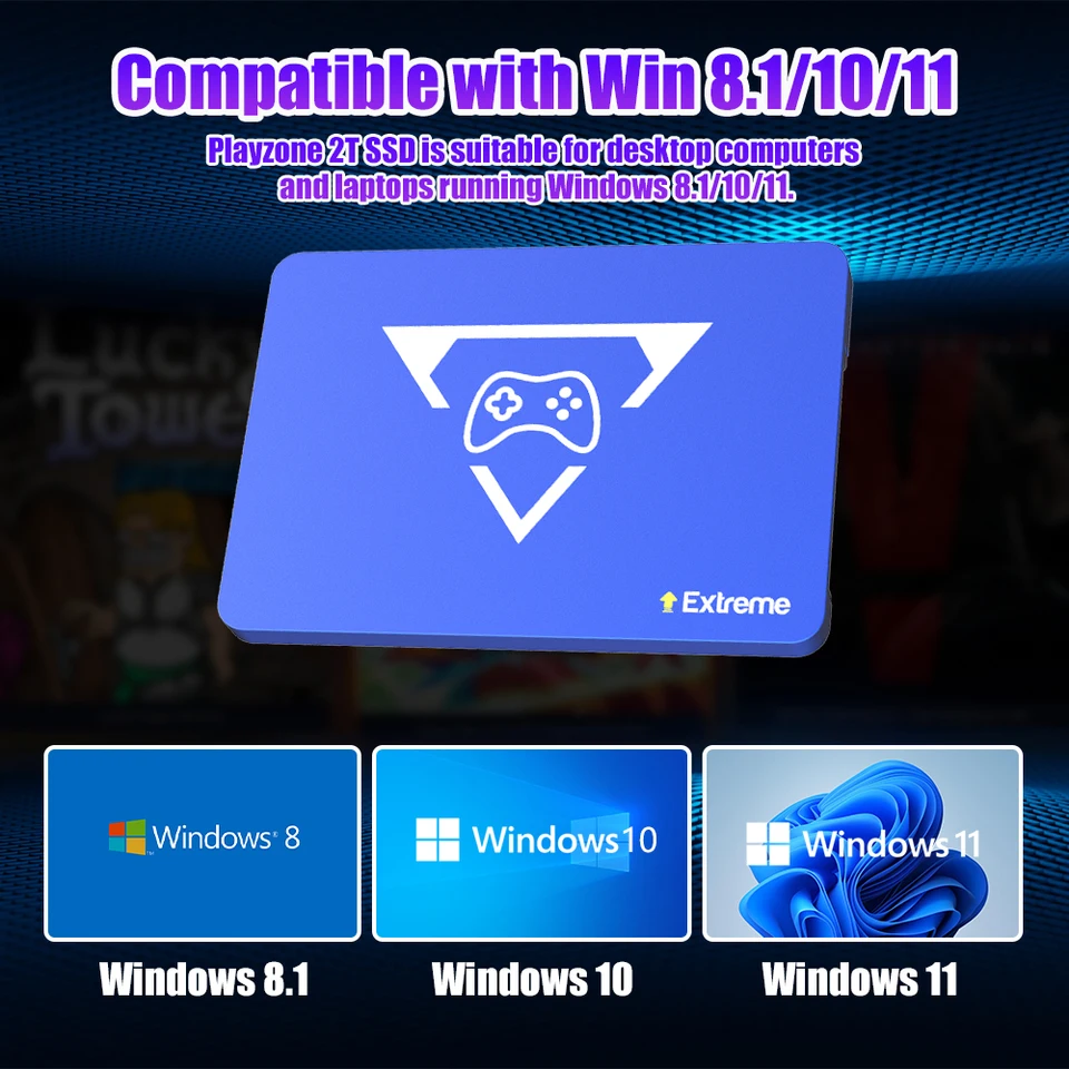 Playzone 2T Game SSD With 21400+Games Plug&Play Playzone Extreme