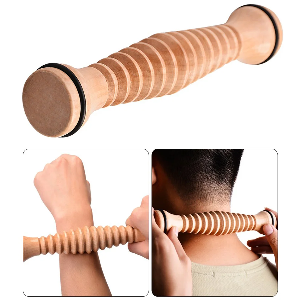 

1pc Wood Roller Muscle Roller