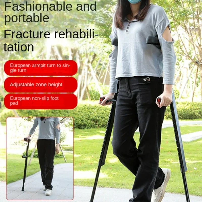 Adjustable-Multi-Purpose-Rehabilitation-Crutches-Dual-Non-Slip-Portable ...