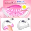 DianaBeauty 380W LED UV Lamp Dryer for Nails Gel Polish Drying Lamp with 4 Timer Setting Auto Sensor Professional Nail Light 3