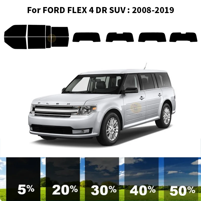 

Precut nanoceramics car UV Window Tint Kit Automotive Window Film For FORD FLEX 4 DR SUV 2008-2019