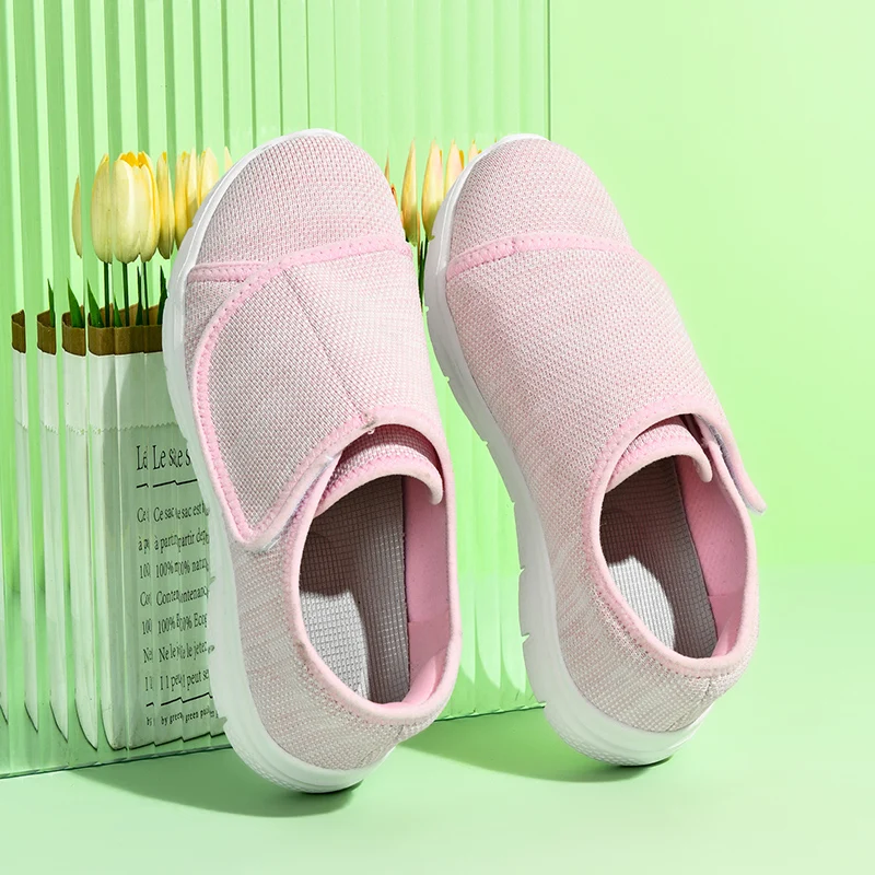Women Shoes Women Sneakers Women Flats Casual Shoes Women Orthopedics Wide Feet Swollen Walking Casual Shoes Thumb Eversion Adjusting Soft Comfortable Diabetic Big Size