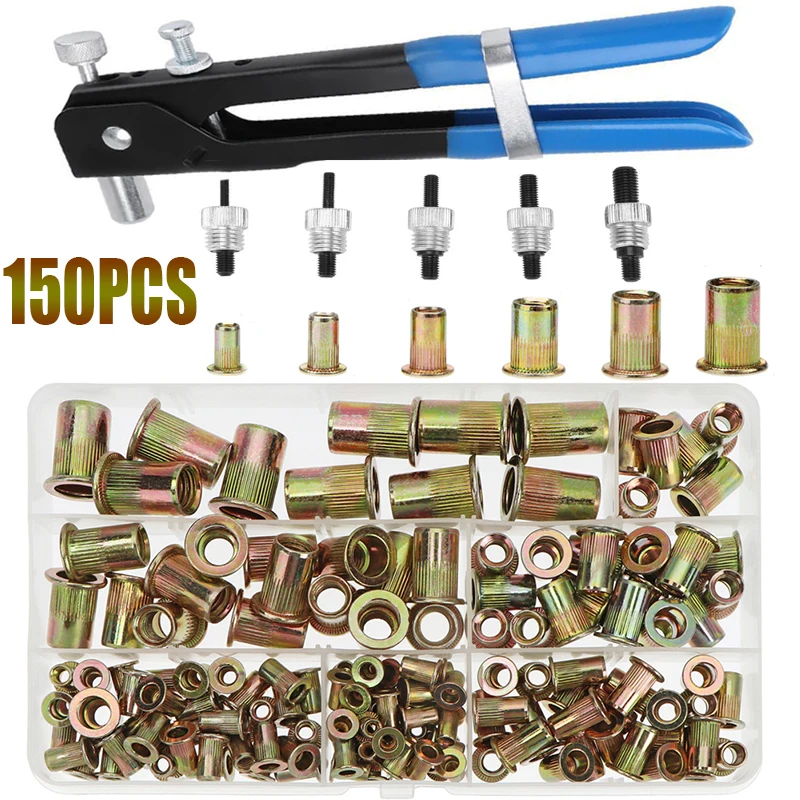 Rebite Nuts Mandrel Kit, M3, M4, M5,
