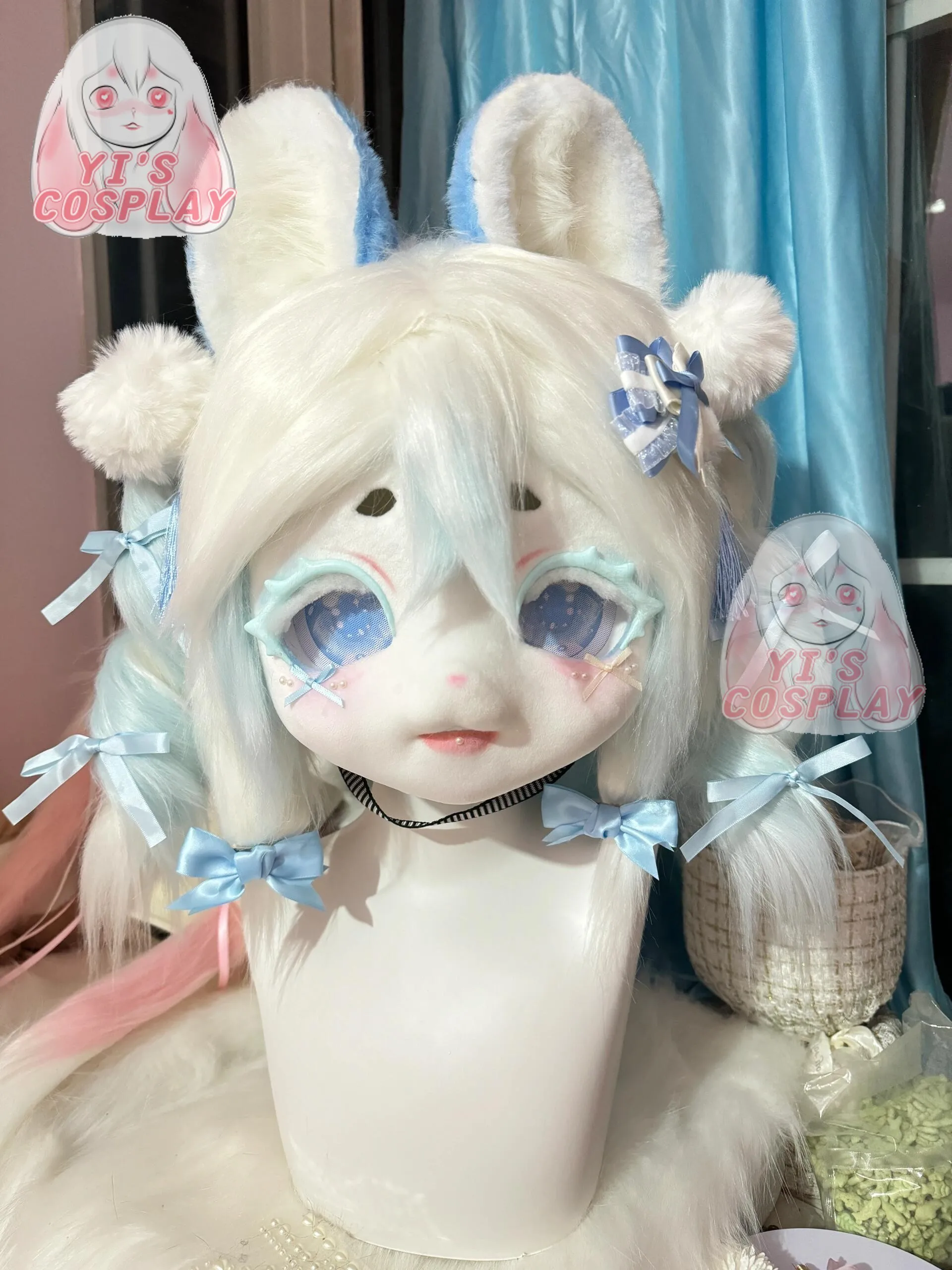 

Furry Head Customized Fursuit Cosplay Kigurumi Fursuit Handmade Furry Kigurumi Head Custom Role Play Headsets Beast