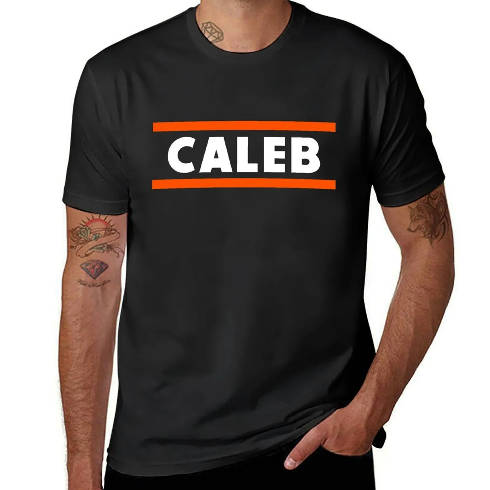 Caleb Williams Bears Ditka-Style T-shirt oversize estate top abbigliamento uomo_voghion.com