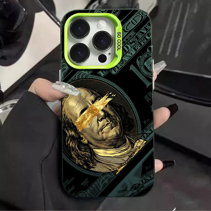 Fashion Dollar Art Line Phone Case – Stylish Protective Cover