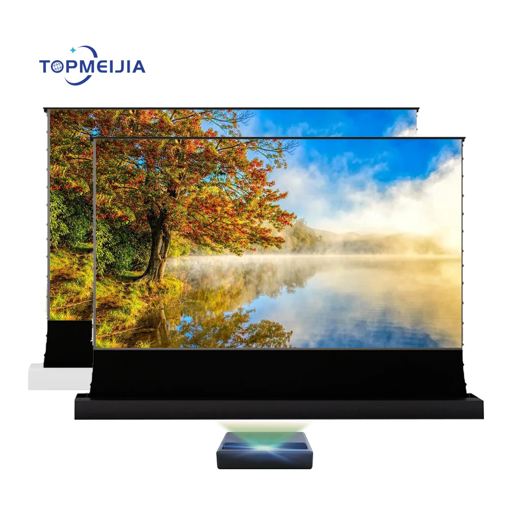 150 Inch ALR Tprism Floor Rising retractable Projector Screens