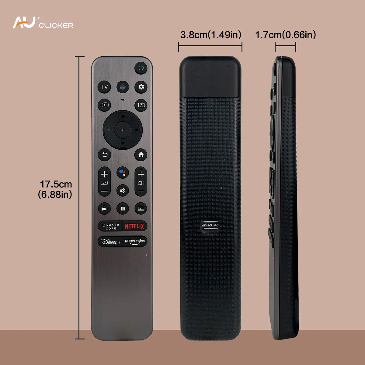 스마트 TV용 RMF-TX900U 교체 발광 리모컨, 안드로이드 4K 울트라 HD LED 인터넷 KD XBR 시리즈 UHD LED