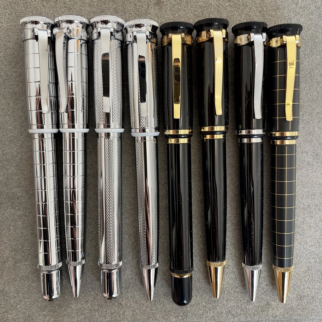 

2024 Great writer Mb Monte Crown Cap Copernicus Rollerball Pen Black blance ink ballpoint pen