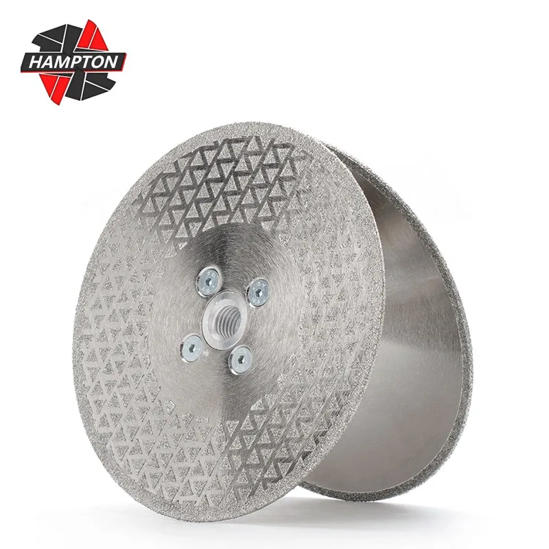 Electroplated Diamond Cutting and Grinding Disc for Marble, Granite, and Ceramic - 100-150mm