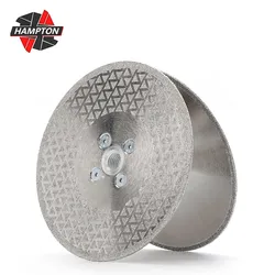 Electroplated Diamond Cutting and Grinding Disc for Marble, Granite, and Ceramic - 100 - 150mm (Double side 150mm)