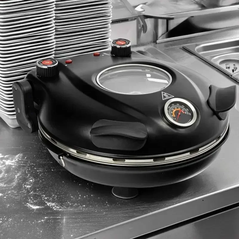 The Original Piezano Pizza Oven by Granitestone - Countertop 800°F Brick Oven Pizza - Make Crispy Crust Pizzeria Pizza at Home 2