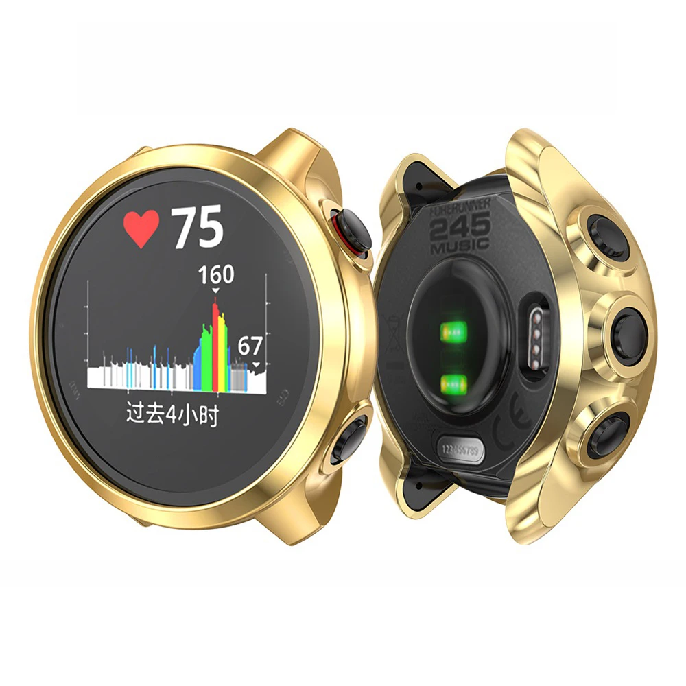 Confezione Da 4 Cover Ultrasottili In TPU Per Garmin Forerunner 55 – Protezione Anti-Urto E Anti-Graffio