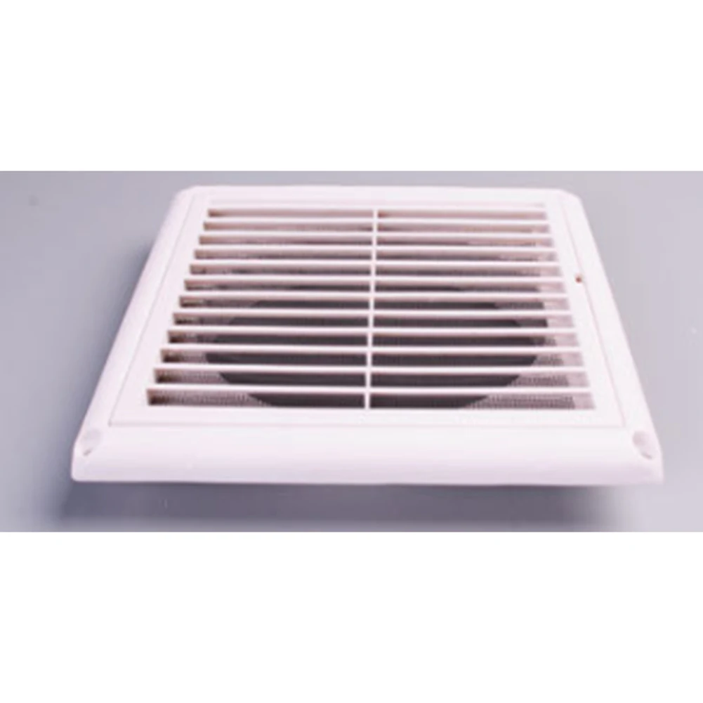 

Anti-mosquito Net Grille Vent Ventilation Exhaust White Air Vent Anti-aging Louver Grille Grille Ducting Cover Outlet PP+UV