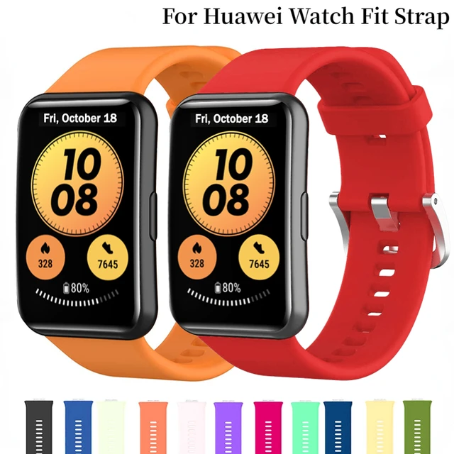 Silicone Strap for Huawei Band 7 Original Sports Bracelet Replacement Correa  Wristband for Huawei Band 7 Correa Belt Accessories - AliExpress