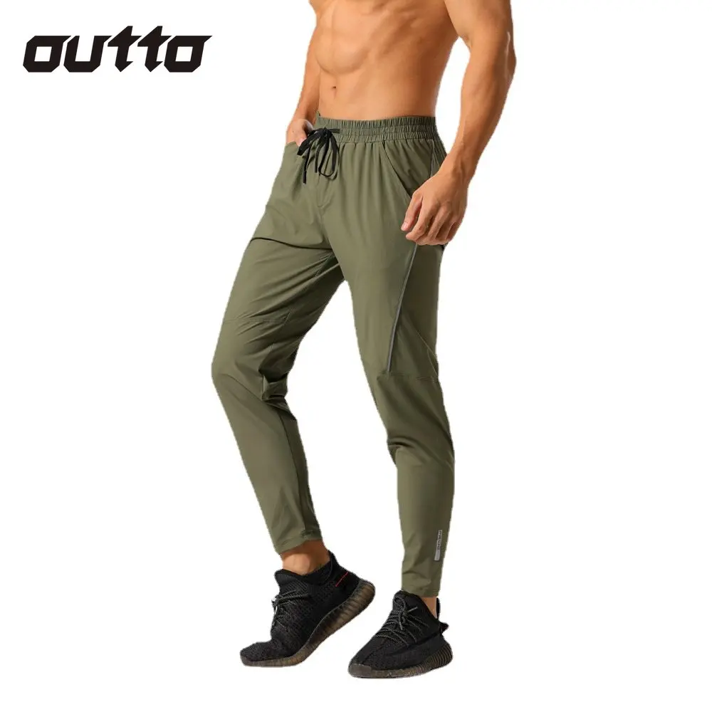 New Quick Dry Sports Pants Men Ice Silk Elastic Breathable Jogging Pants  Outdoor Climbing Cycling Fishing Fitness Trousers Male - AliExpress