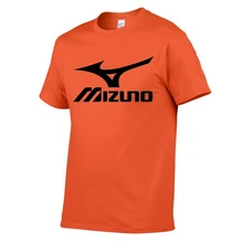

2022 Men's luxury brand MIZUNO Embroidered Stretch cotton knitted T-shirt Men's short sleeve street fashion loose hip hop casual