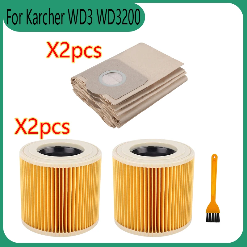 Repuestos para aspiradora Karcher WD3 Premium WD3200 WD 3300 MV3