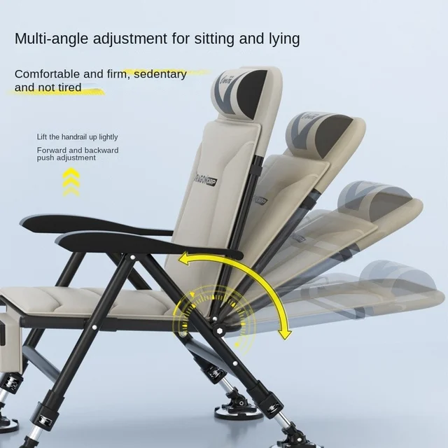 OMGD Fishing ChairEuropean Fishing ChairReclining Foldable Fishing ChairAll Terrain Multifunctional Fishing Chair Beach News 2