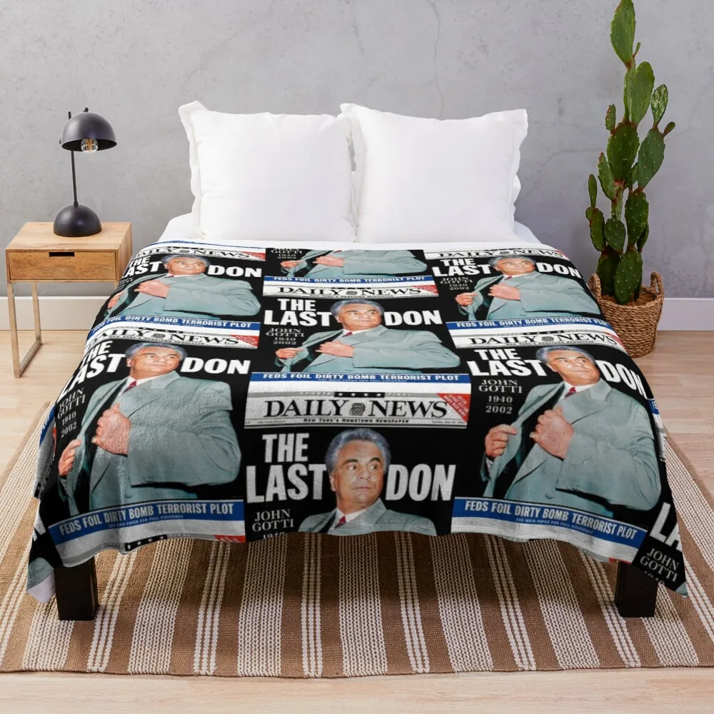 

John Gotti The Last Don Throw Blanket Luxury Thicken Blanket