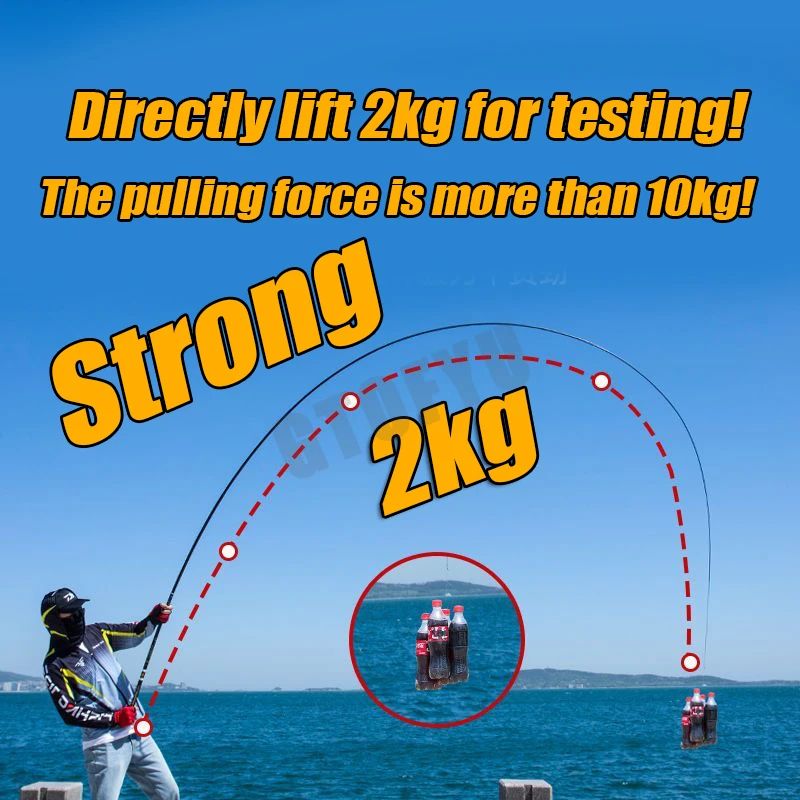 2.7M/4.5M/5.4M/6.3M/7.2M/8M/10M Telescopic Stream Rod 4