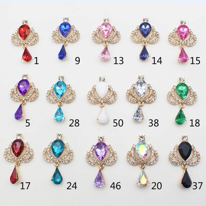 10 nowy 23*38mm alloy rhinestone akrylowa broszka moda wspaniała strona wakacje lampka do wina kreatywny wisiorek