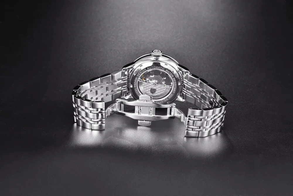 Luxury Mens Automatic Mechanical Watch - Waterproof Sport Wristwatch