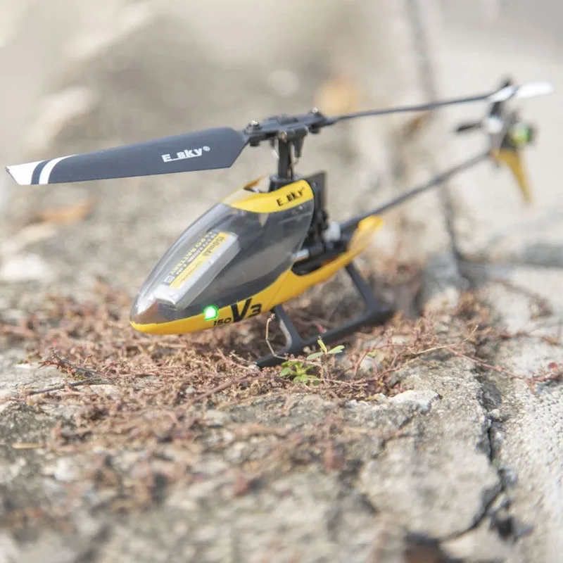 Esky 150v3 Teaches A Remote-Controlled Helicopter Mini Single Propeller Practice Helicopter Simulation Model Airplane Toy Gift 3