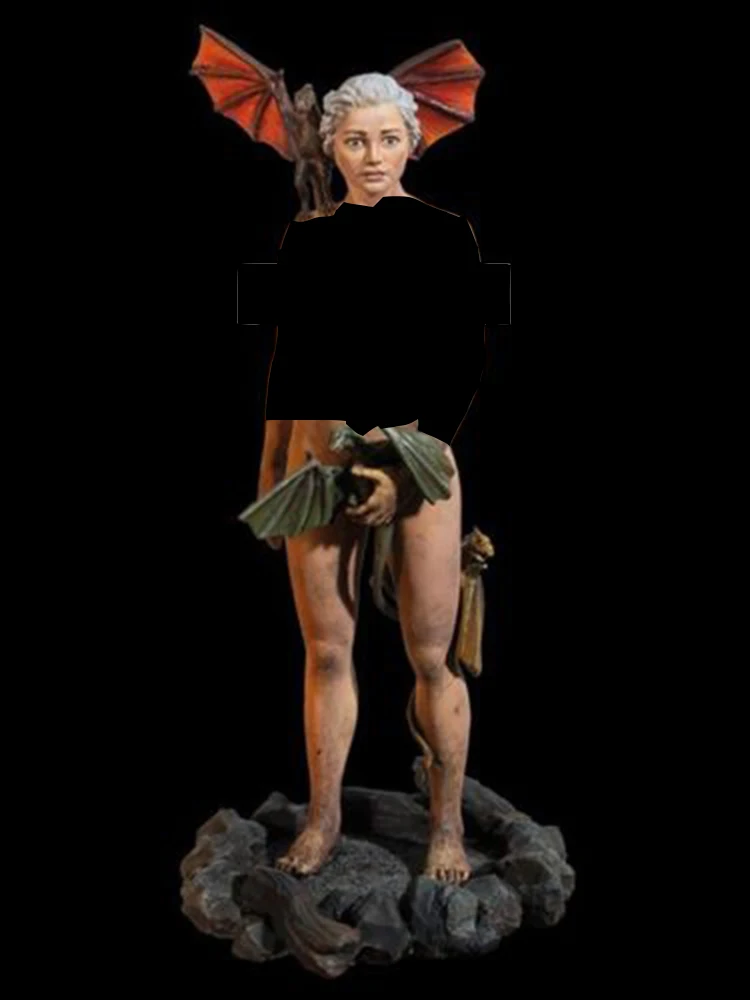 

1/32 54mm Dragon Lady woman soldier toy Resin Model Miniature Kit unassembly Unpainted
