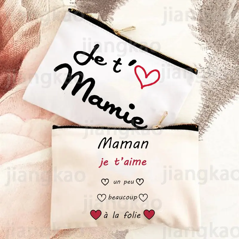 

Женская косметичка с принтом «I Love You Mama»