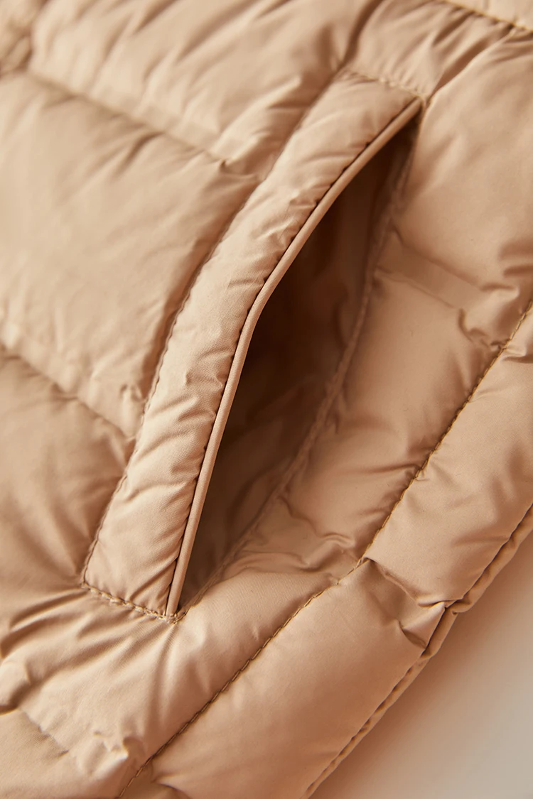 90% White Duck Down Women's Autumn and Winter New 2024 Down Jacket Korean Double-sided Collar Down Jacket Women Warm Jacket