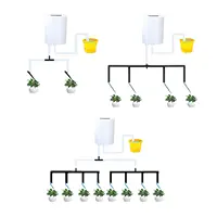 Automatic Plant Flower Watering Pump Home Sprinkler Drip Irrigation Device 2/4/8/16 Heads Pump Timer System Kit Garden Tool 3