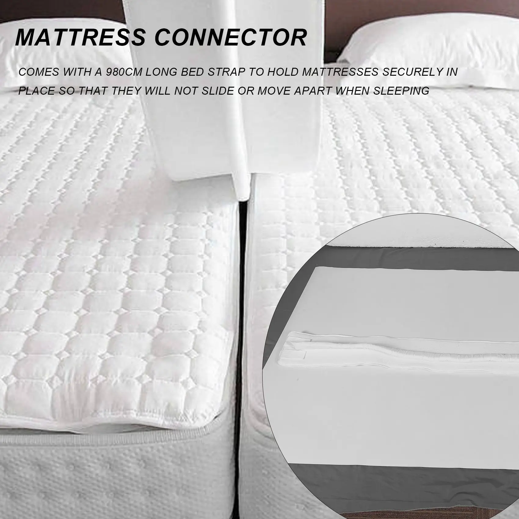 Bed Bridge Twin To King Converter Kit Adjustable Mattress Connector For Bed Bedspacefiller Twin Connector New