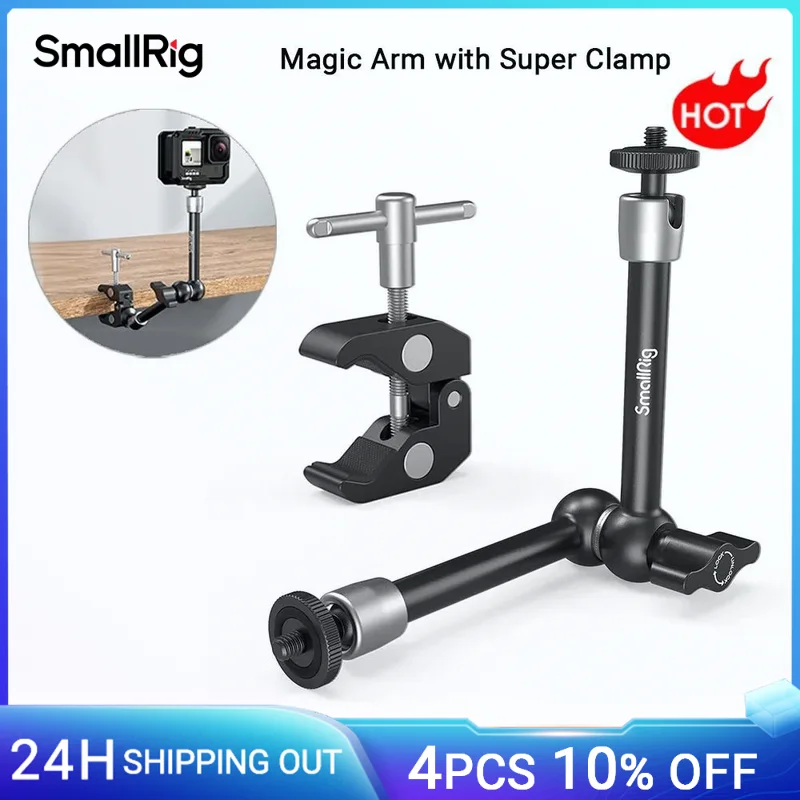 SmallRig Clamp w 1 4 and 3 8 Thread and Adjustable Friction Power store-home-products-feedback