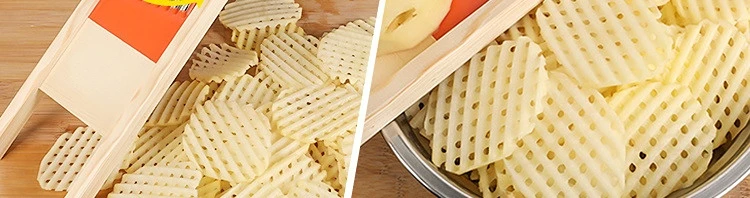 Potato Grid Artifact Potato Slicer Cut Knife Gadgets Accessories