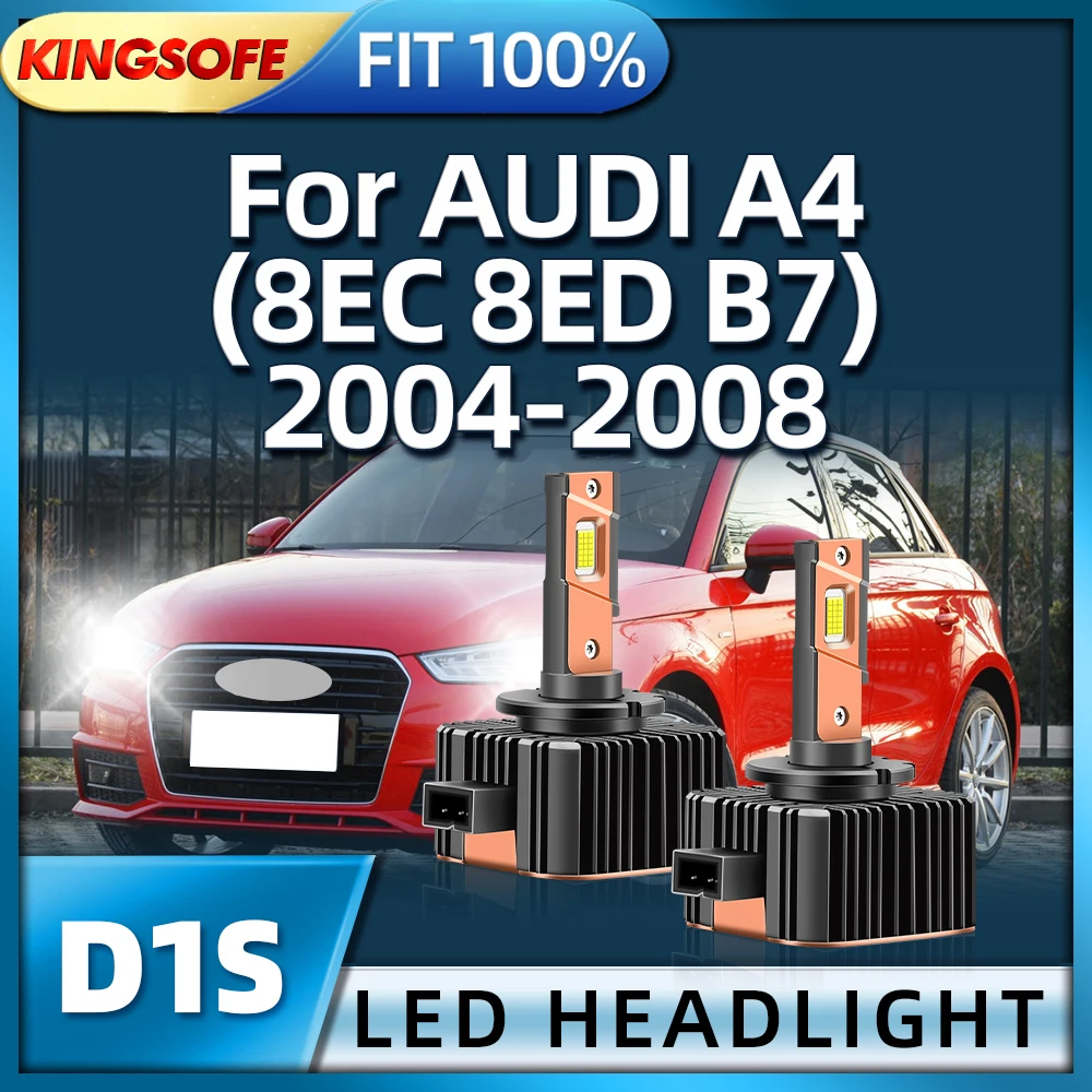 

Roadsun D1S Led Headlight 45000LM Car Lamp 6000K Light Bulbs For AUDI A4 8EC 8ED B7 2004 2005 2006 2007 2008