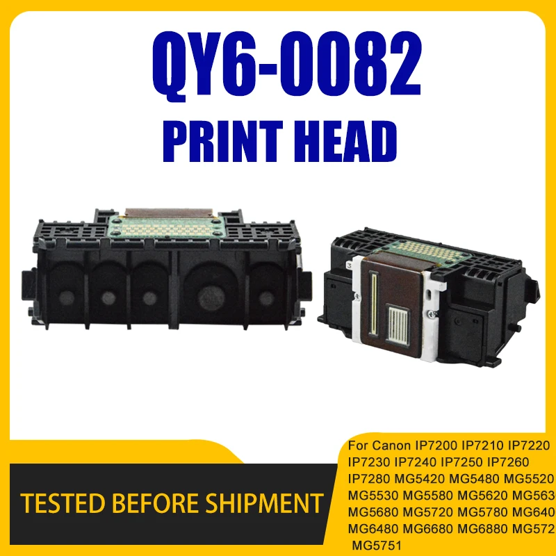 Qy6-0082 Testina Di Stampa Per Canon Pixma Mg5480 Mg6480 Mg5580 Mg5680 Ip7280 Ip7250 Mg6620 Mg6820 Mg6821 Mg6822 Mg6420 Qy6 0082 Canon