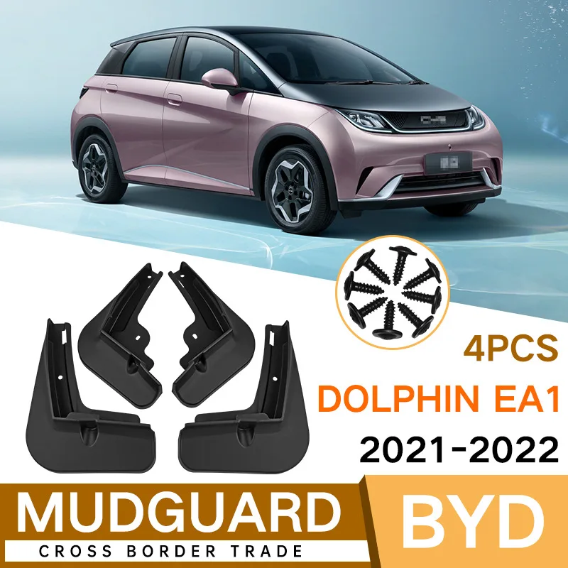 

Mud Flaps For BYD Dolphin EA1 2021-2022 MudFlaps Front Rear Fender Car Accessories
