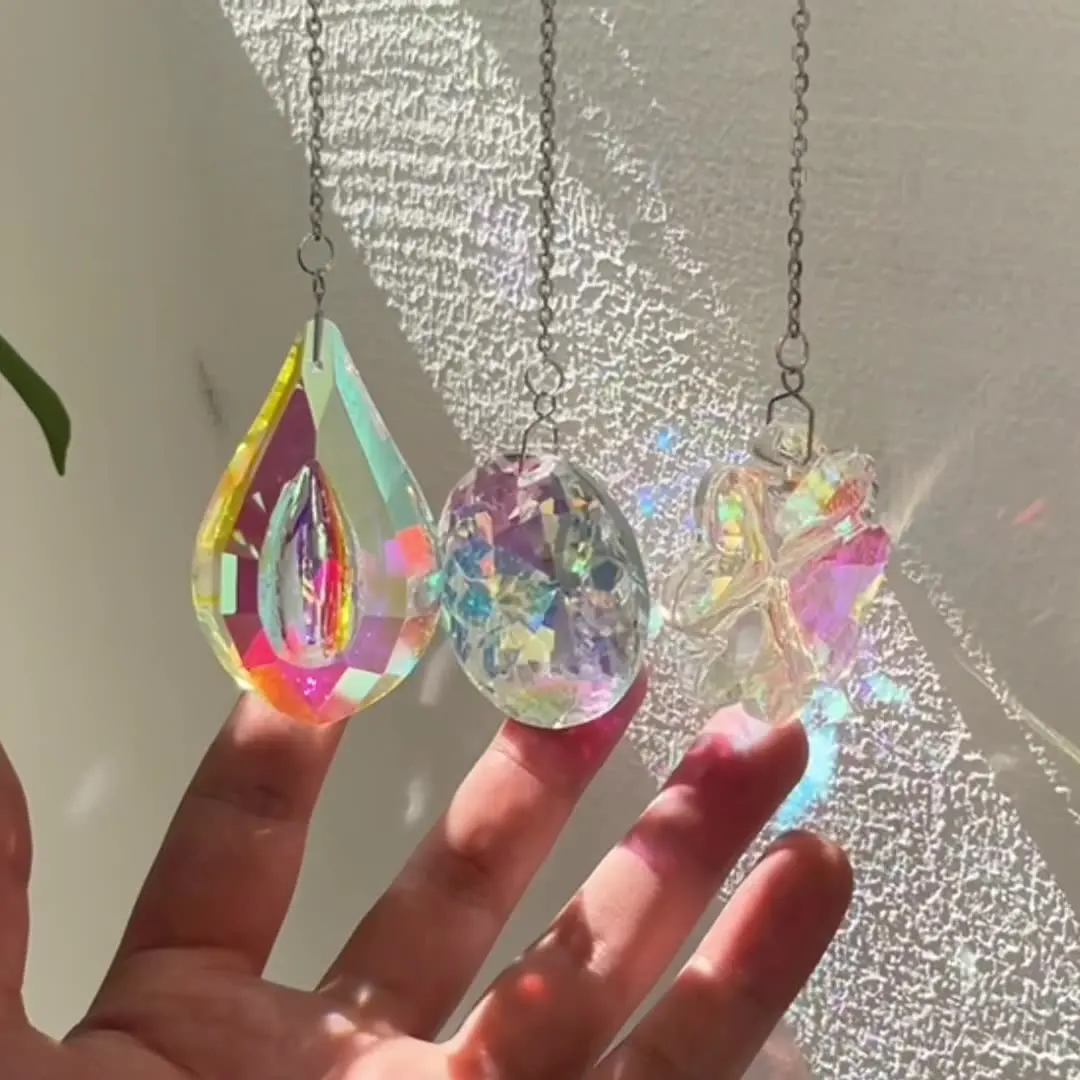 Crystal Suncatcher Wind Chime 2
