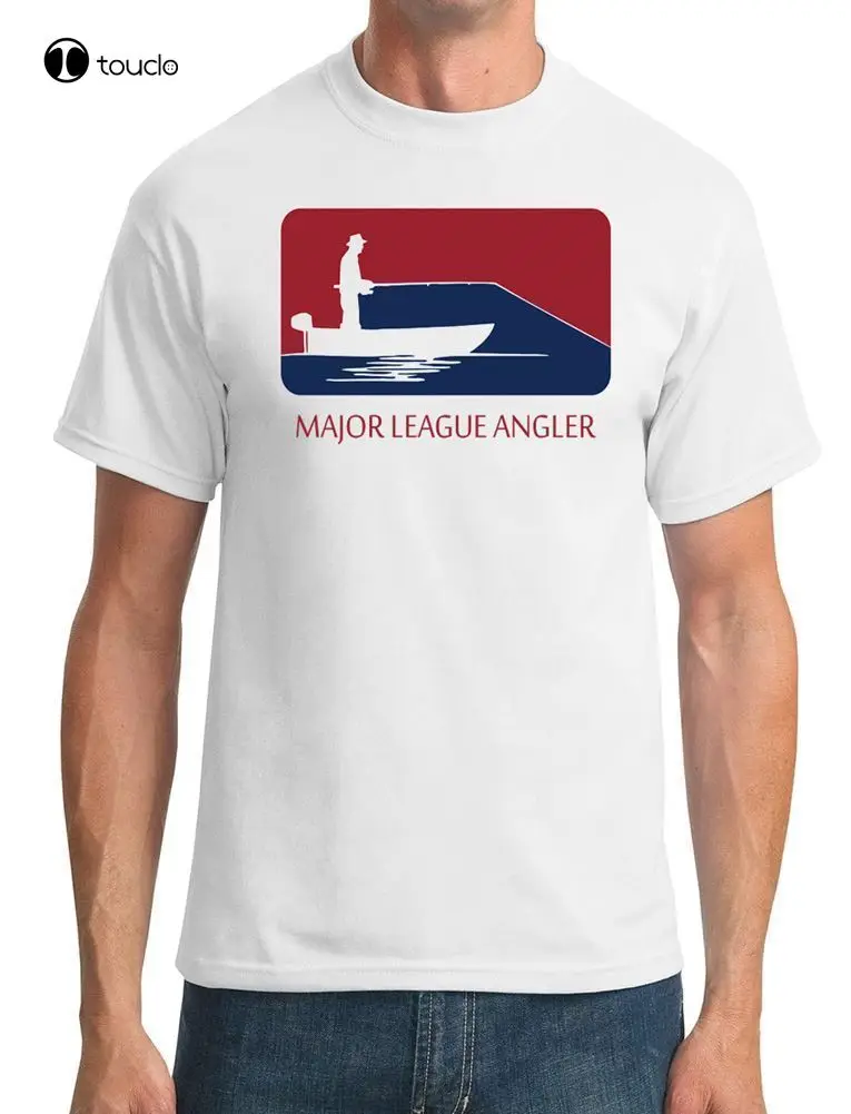 

Hot Sale 100% Cotton Major League Angler - Funny Fish Mens T-Shirt Tee Shirt Custom aldult Teen unisex fashion funny new unisex
