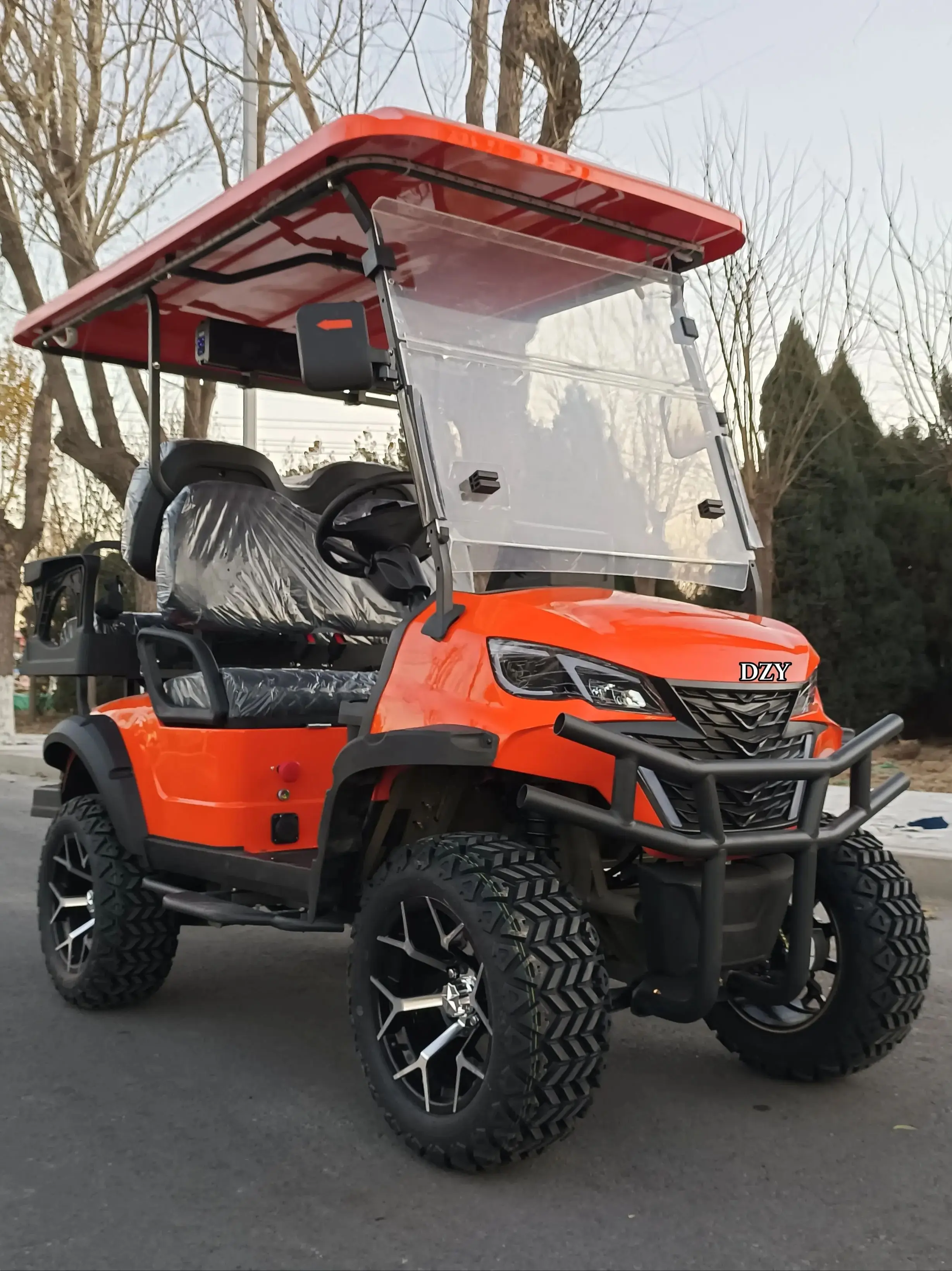 Factory Electric Club Car 4 Seater Fast Single Single Seat Golf Carts New energy vehicles For Sale