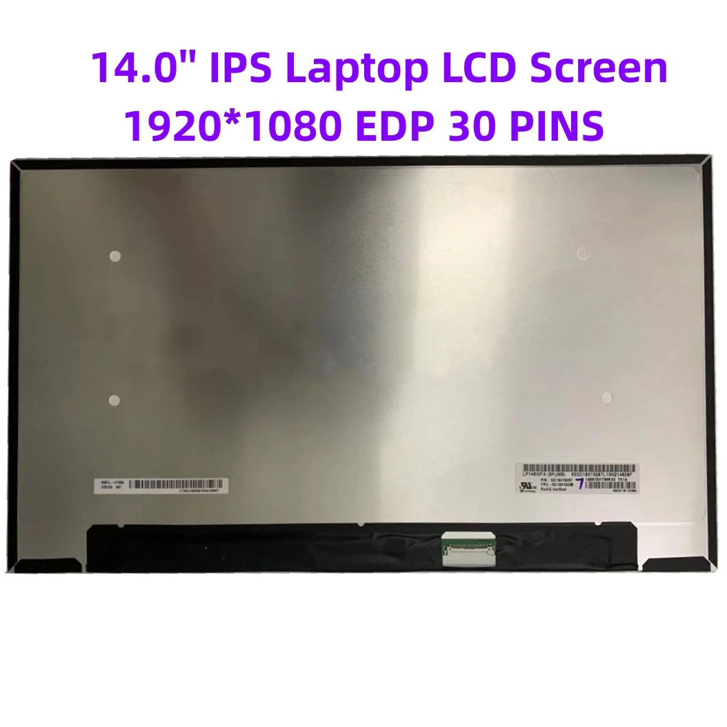 Originale 14 Led LP140WFA(SP)(D1) Display IPS Schermo Full HD Originale 14 Led LP140WFA(SP)(D1) Display IPS Schermo Full HD