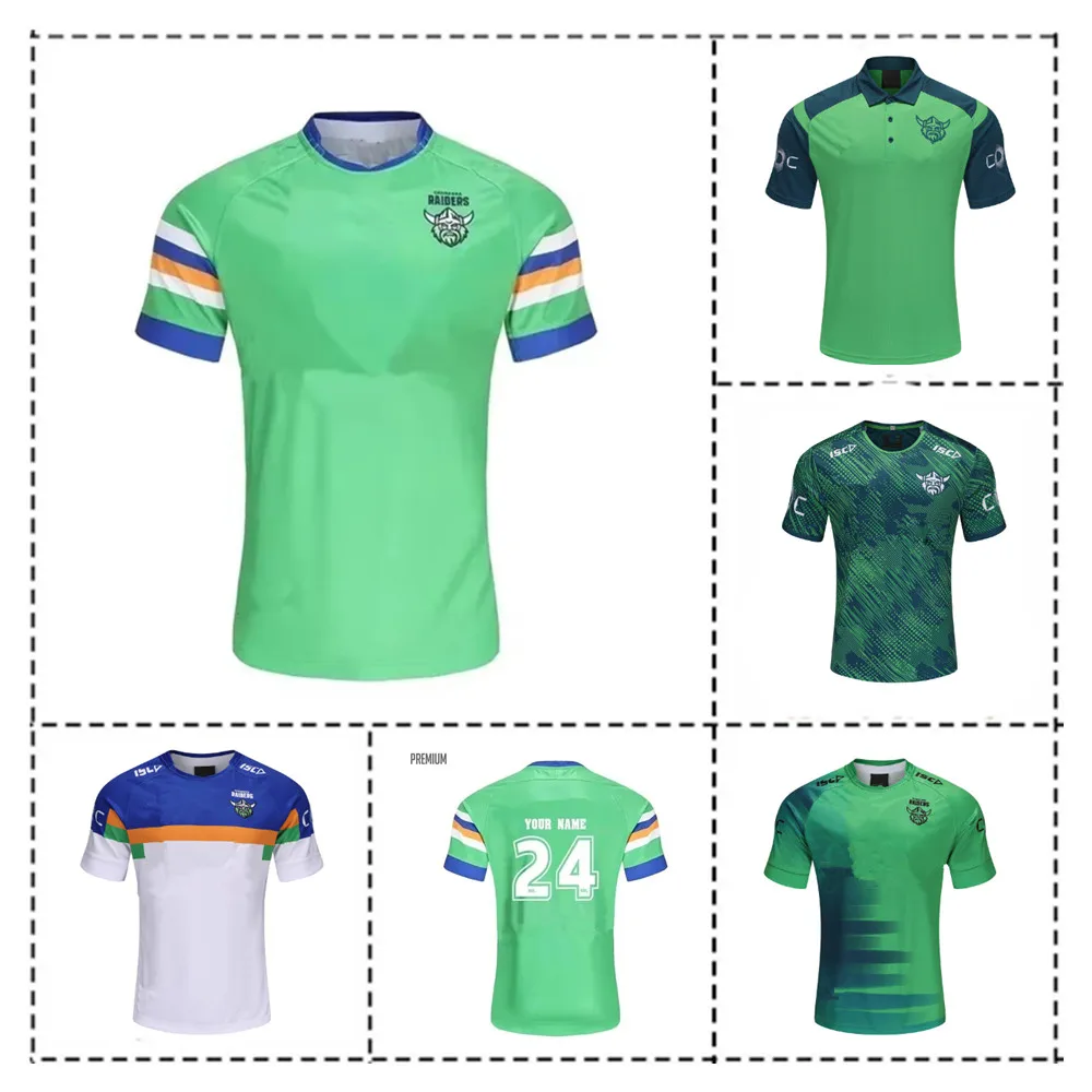 CANBERRA RAIDERS MENS Home/Away RUGBY JERSEY size S--5XL (name and number )
