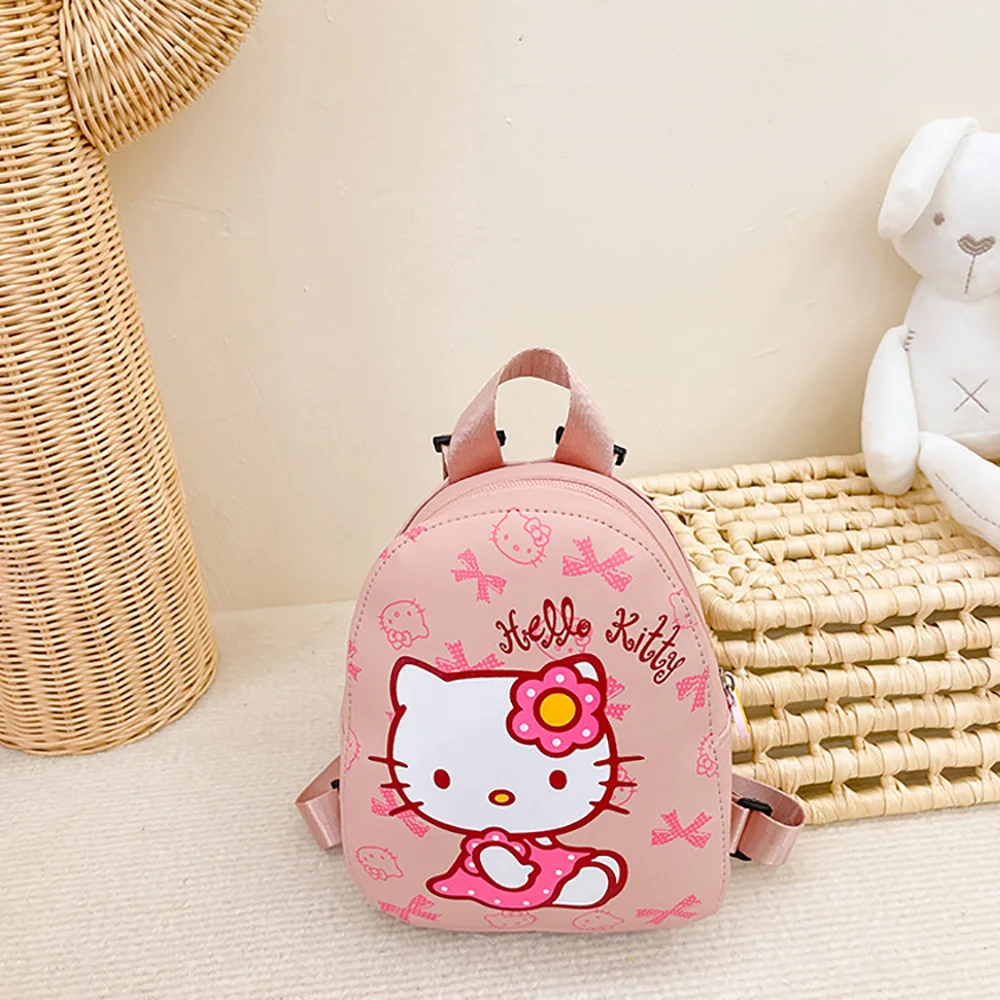 Sanrio Bags Hellokitty Kuromi Handbags Kawaii Children's Schoolbags Fashion Travel Bagpacks for Kids Casual Cartoon Backpacks vintage seamless pttern chemistry laboratory canvas backpacks education school school college travel bags bookbag inch laptop