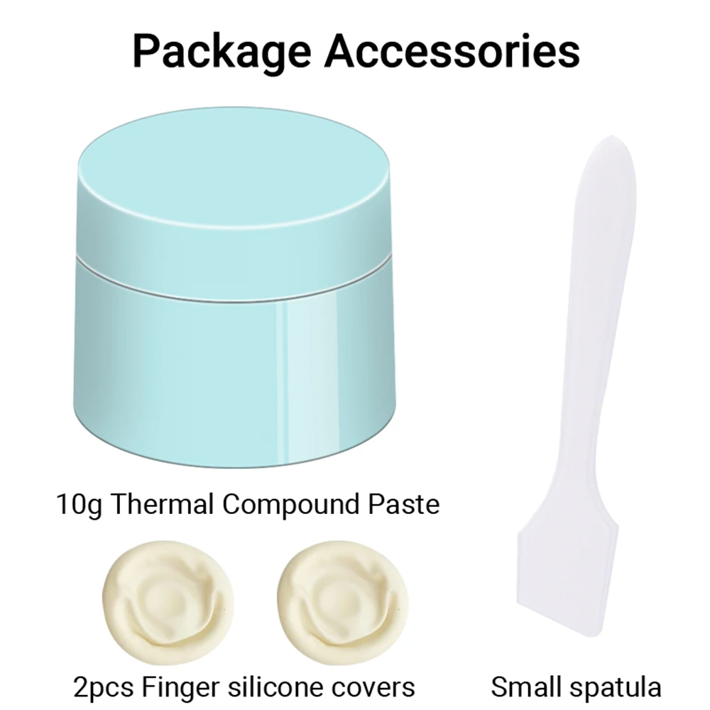 Jeyi-graxa Condutora de Silicone para Resfriamento Composto Térmico para Dissipador de Calor Processador de Interface Cpu Gpu Vga 10w mk 10g - Imagem 5